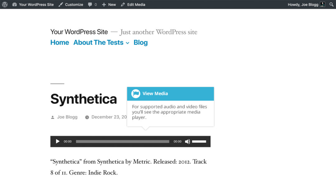 Viewing a file in the WordPress Media Library - Easy WP Guide