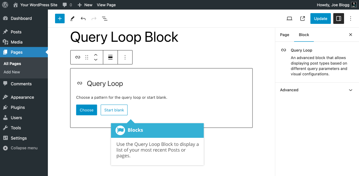 Query Loop Block