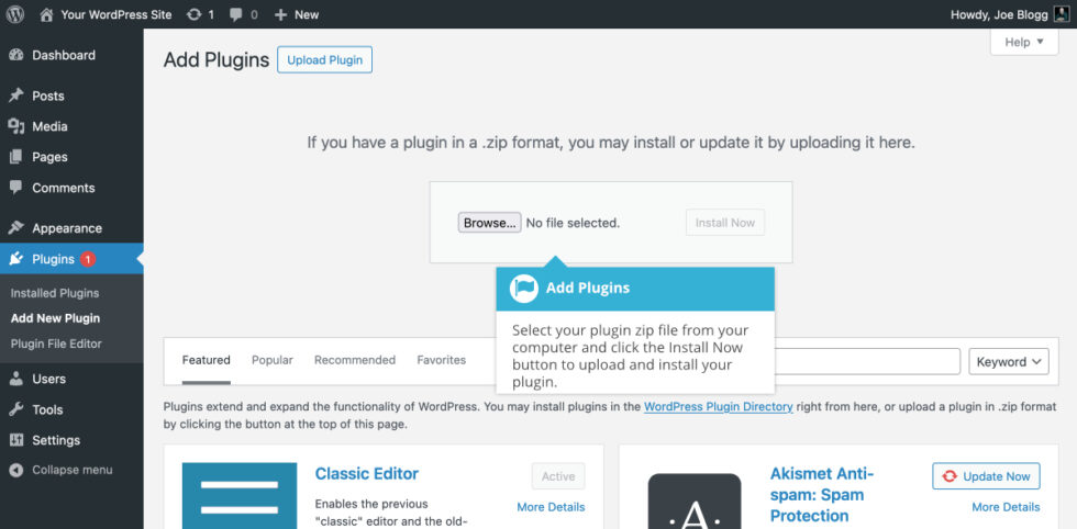 Adding a New Plugin - Easy WP Guide